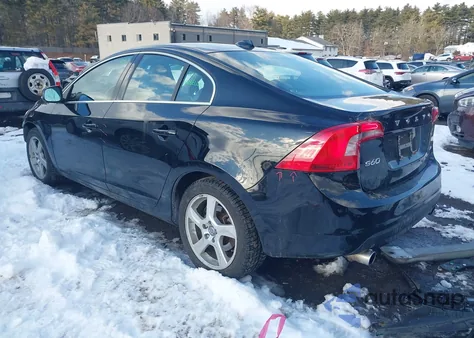 2013 Volvo S60 T5 from USA, damaged, VIN YV1612FH2D2206716